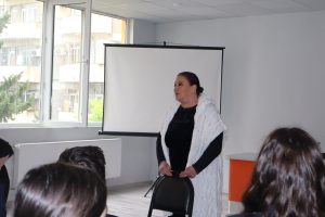 მაია დათუნაშვილის ვიზიტი “აკადემოსში”